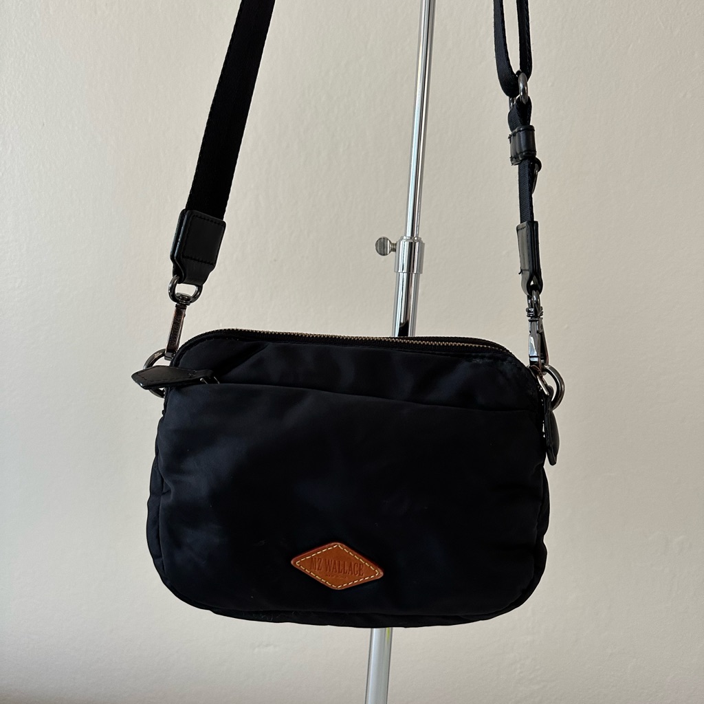 Mz Wallace Black Bowery Crossbody Bag